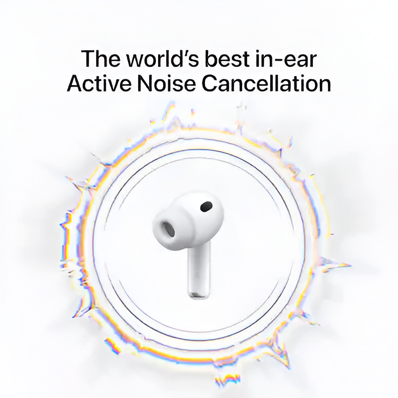 AirPods Pro 2 –  Deep Base Crystal Clear Sound With High Quality ANC   ( 1 FREE Case)