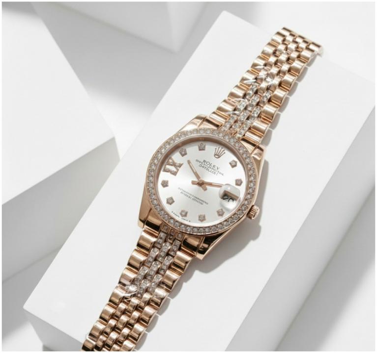 Rolexxx Oyester Perpetual Date Just Copper-White