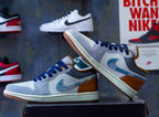 Nikee Air Jordan Retro 1 Low RepAired Denim