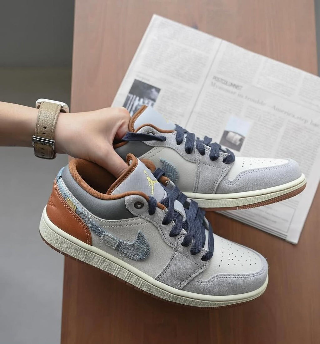 Nikee Air Jordan Retro 1 Low RepAired Denim
